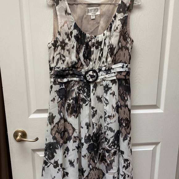 Y womens Julian Taylor lining sleeveless a-line dress size 14 - Picture 1 of 4